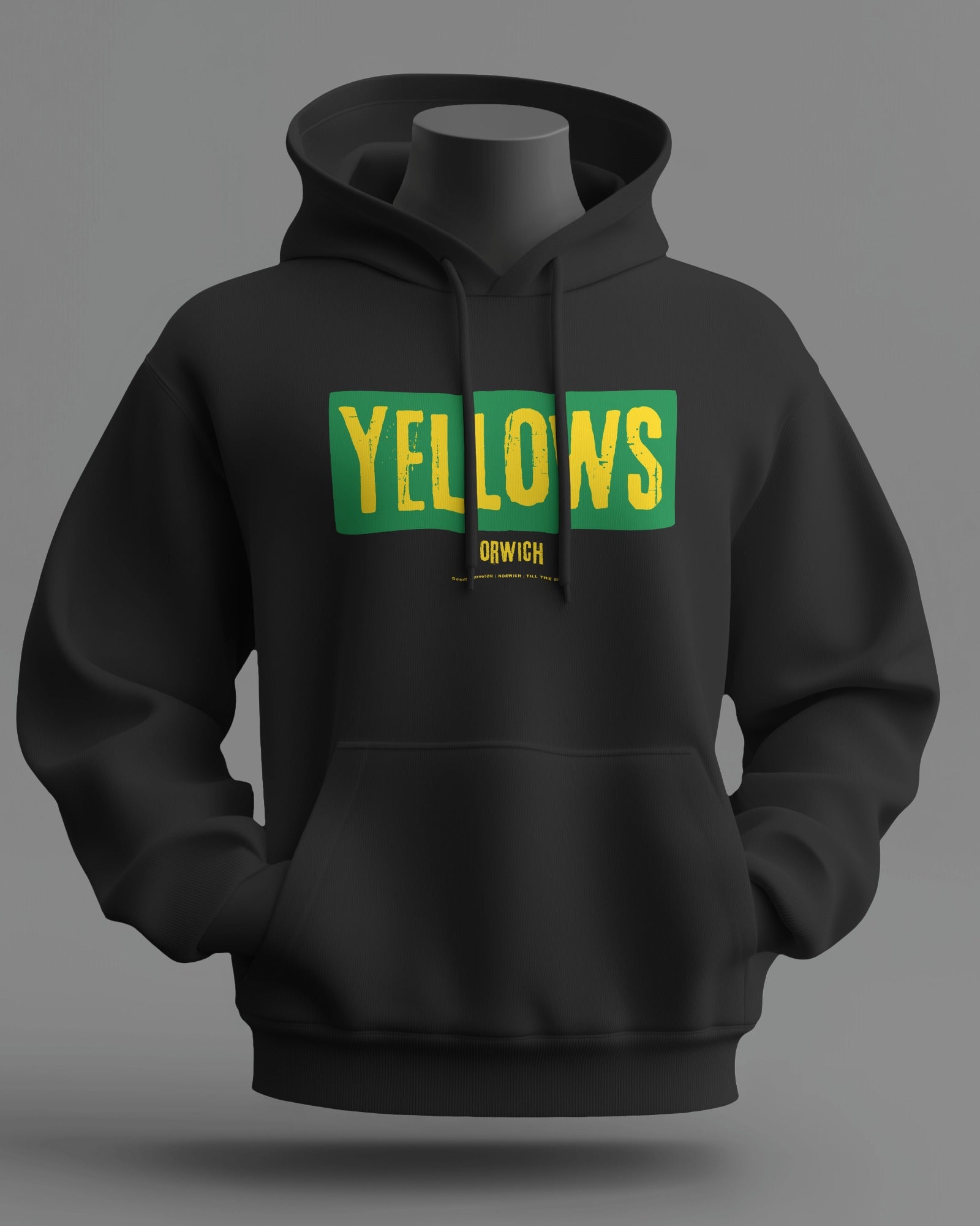 YELLOWS Midweight Hoodie | Norwich | Till the End