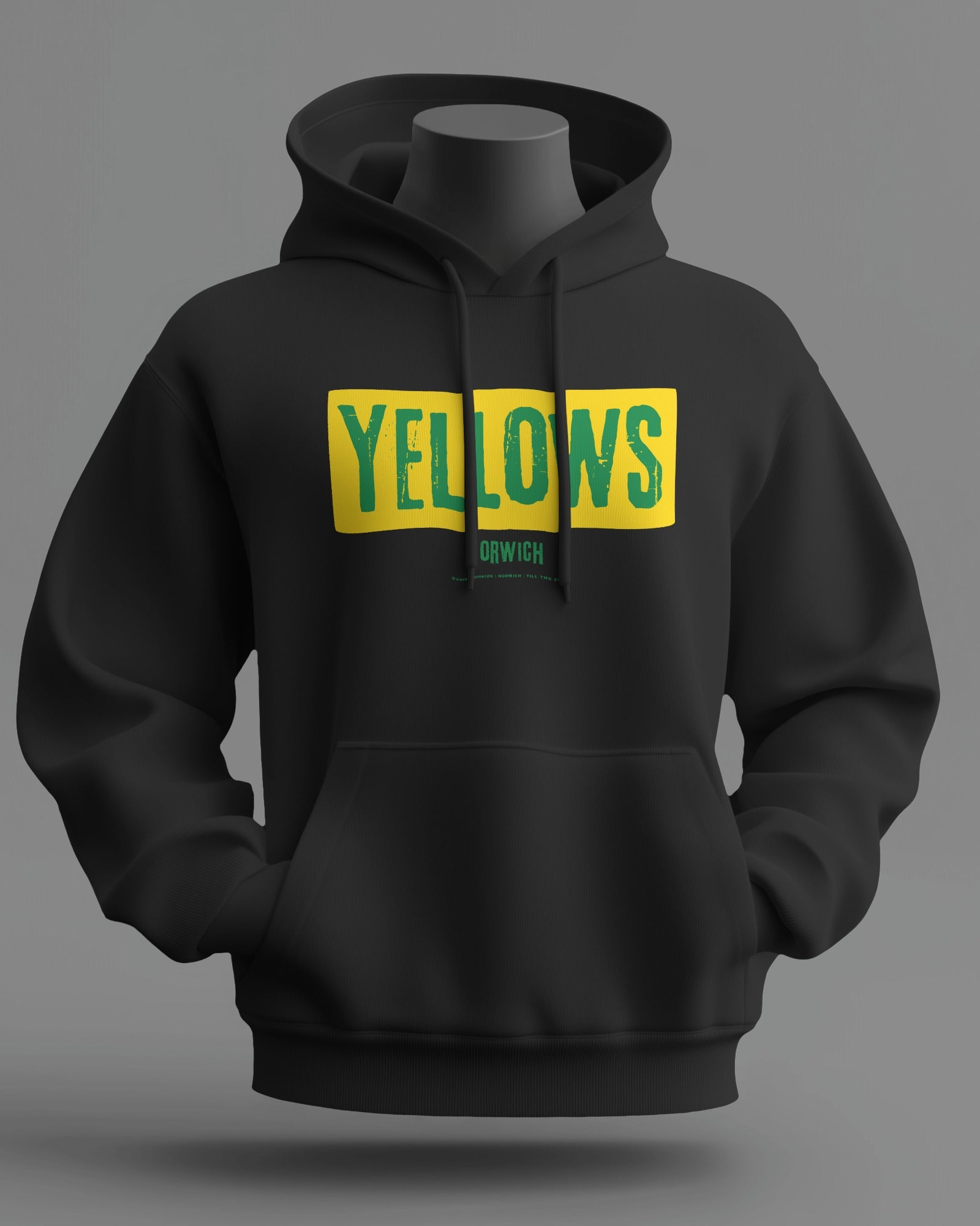 YELLOWS Midweight Hoodie | Norwich | Till the End