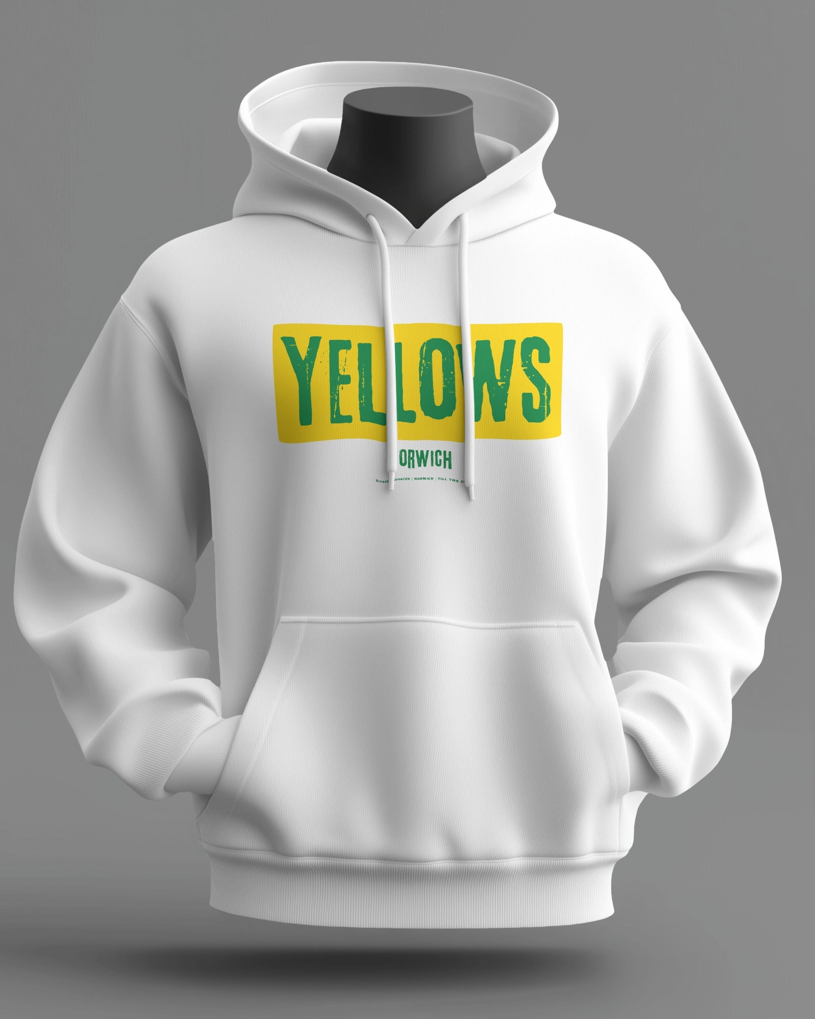 YELLOWS Midweight Hoodie | Norwich | Till the End