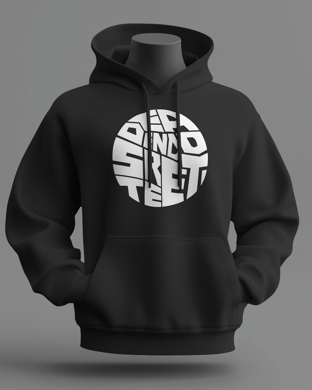 DeadEndStreet Midweight Hoodie | Double-Sided Graphic