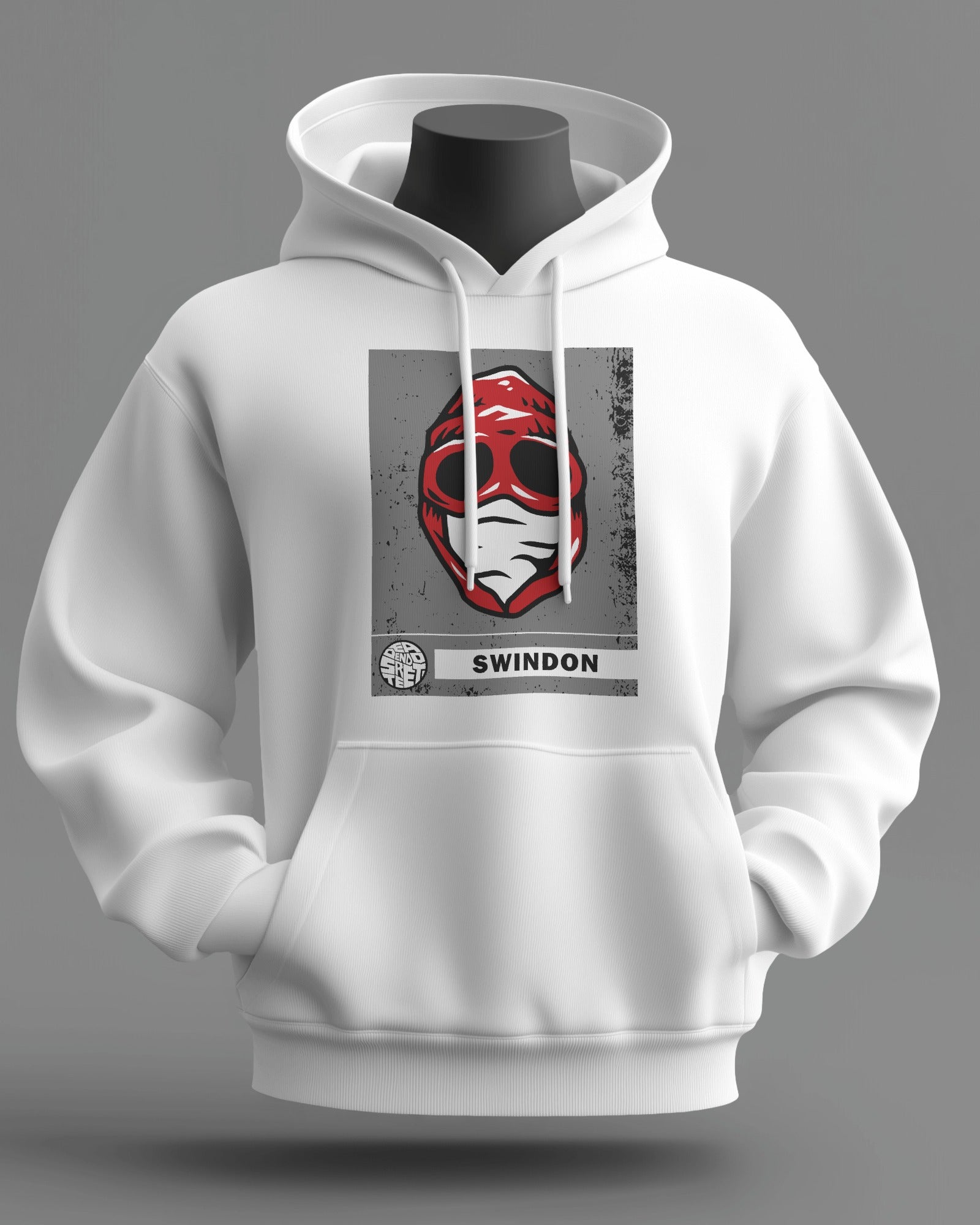 SWINDON (Red) | The Regional Series Midweight Hoodie